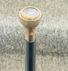 Walking Compass Handle & Wooden Stick Brass Antique Style Designer Nautical cane working Compass