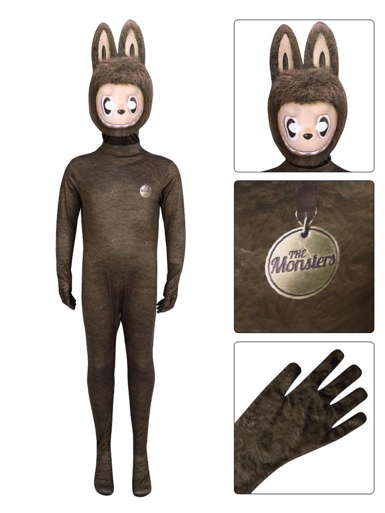 Labubu Halloweenský Cosplay Kostýmový Set