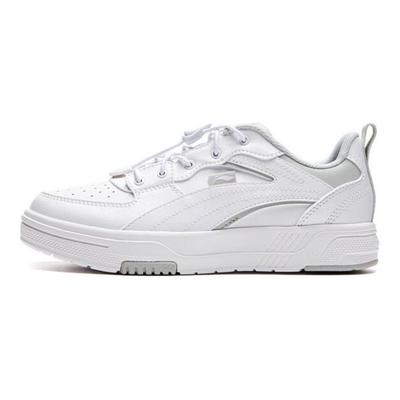 Li Ning Kinderschoenen Rebound Ademend Casual Schoenen Kindersneakers Wit Grijs YKCU126-13