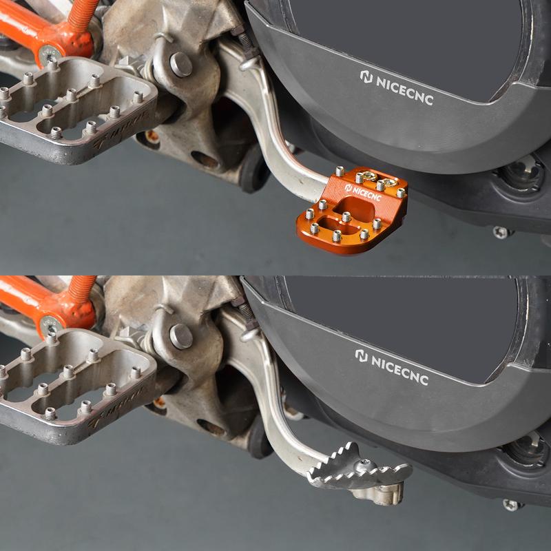 Stepped Brake Pedal Tip for KTM 690 Enduro R 690 SMCR 390 790 890 1290 Super Adventure/R/S/T Husqvarna 701 Enduro 701 Supermoto