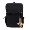 Schoolbag Wholesale Casual Backpack College Student Simple Contrast Color School Bag Large Capacity Travel Bag Versatile Commuter Backpack Female