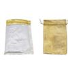 50 Stück Schmuckverpackung Stoffbeutel Gold Silber Tuch Kordelzug Geschenkverpackungsbeutel 7x9cm 9x12cm Hochzeitsgeschenk Aufbewahrungsbeutel