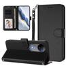 For vivo V50e 5G/vivo V50 5G Leather Case Wallet Stand Phone Cover with Wrist Strap
