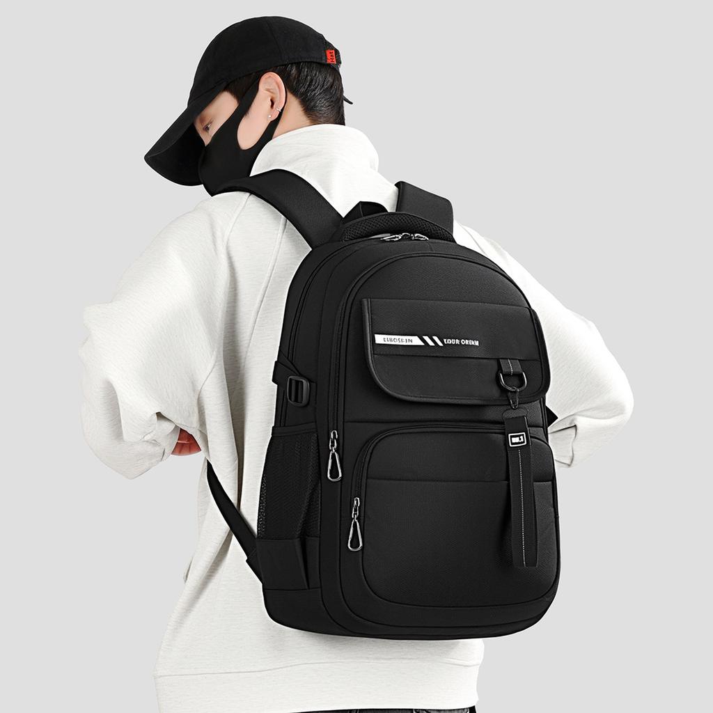 Schoolbag Large Junior High School High School School Bag Male 10 Liters Large Capacity Travel Backpack Waterproof Backpack Luggage Bag Outdoor 