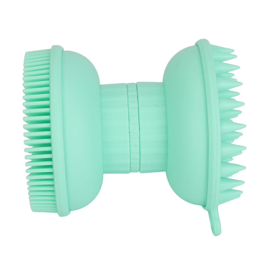 Facial Cleansing Brush Silicone Ergonomic Scalp Scrubber Exfoliator Cleanser for Face Wash