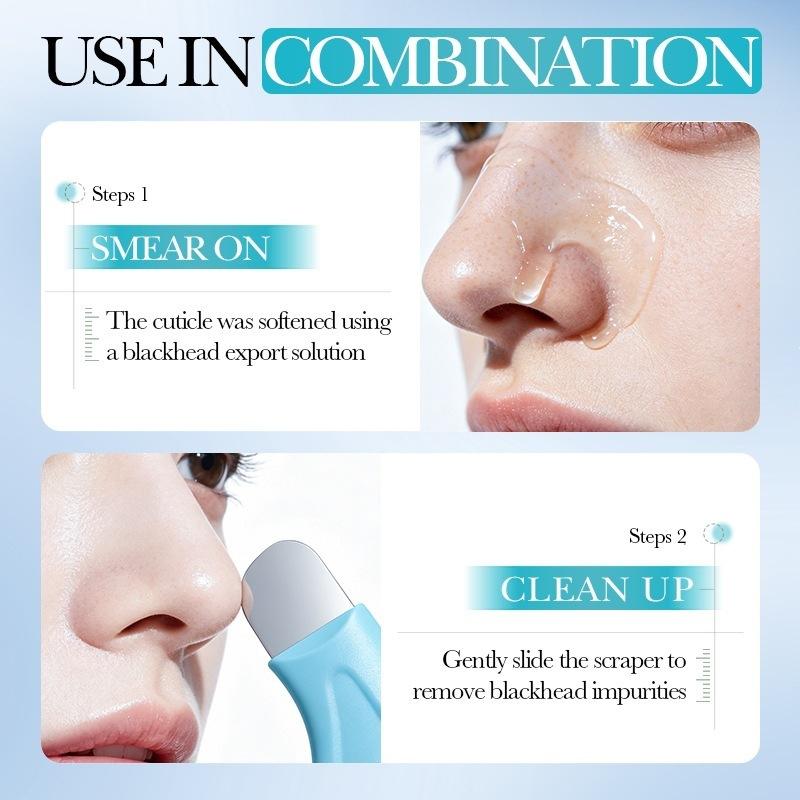 Manual Blackhead Scraper Effective Pore Cleansing Tool Reusable Facial Beauty Device for Sensitive Skin Users
