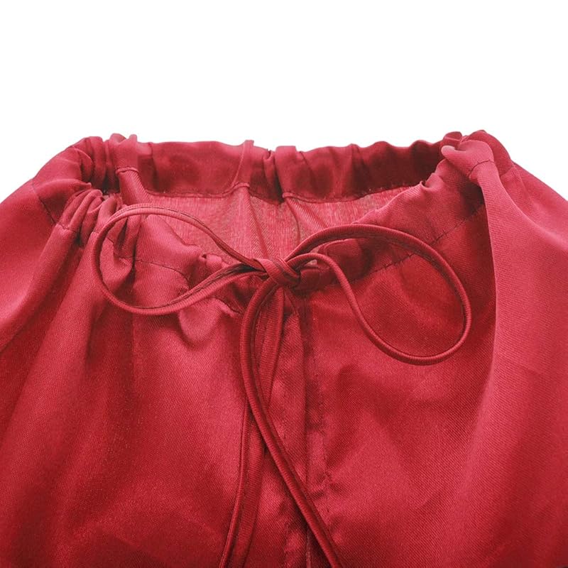 TopTie Kids' Hero Cape Costume, Perfect for Halloween, Children's Day, Christmas, or Birthdays - Red - 140cm H X 90cm W