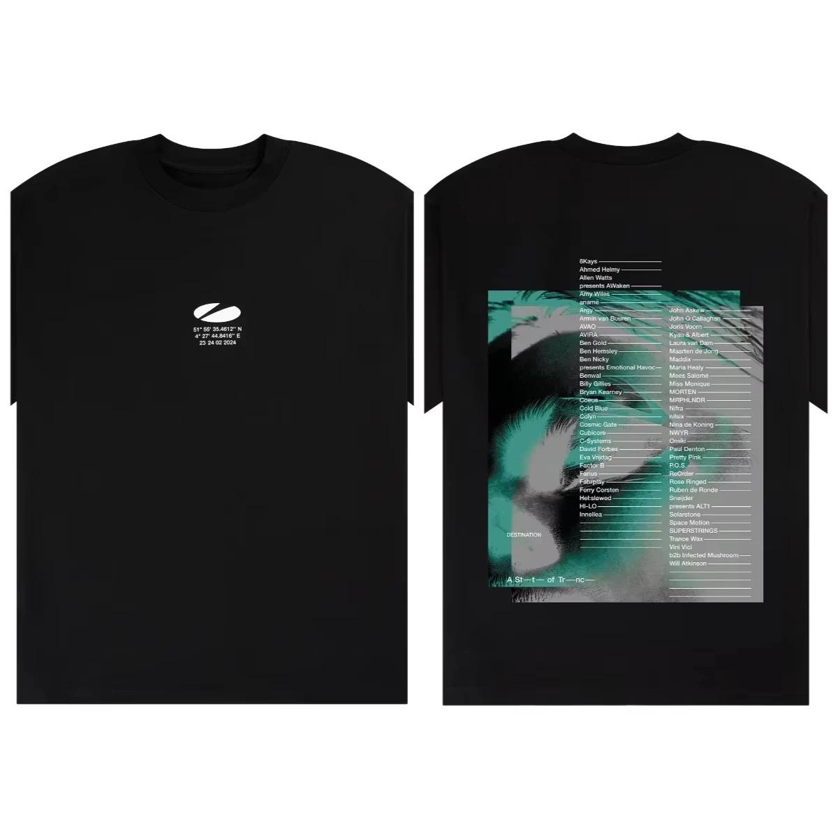

2026 New Unisex T-shirts Armin Buuren Short-sleeve ARmin Van Buuren Around Summer Tee Clothes Electronic T-shirt High-quality XL