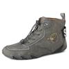 New  Handmade Men Boots Winter Boots Warm Sneakers Man Outdoor Casual Shoes Men Ankle Boots