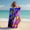 Personalized Customized Proof Beach Towel with Poppy Playtime Pattern - Soft, Absorbent,quick-drying,perfect Swimming,camping&bathing