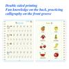 16pcs Sank Magic Practice Copybook Pen Preschools Kids Calligraphy English Verison Free Wiping Children Reusable Writing Book