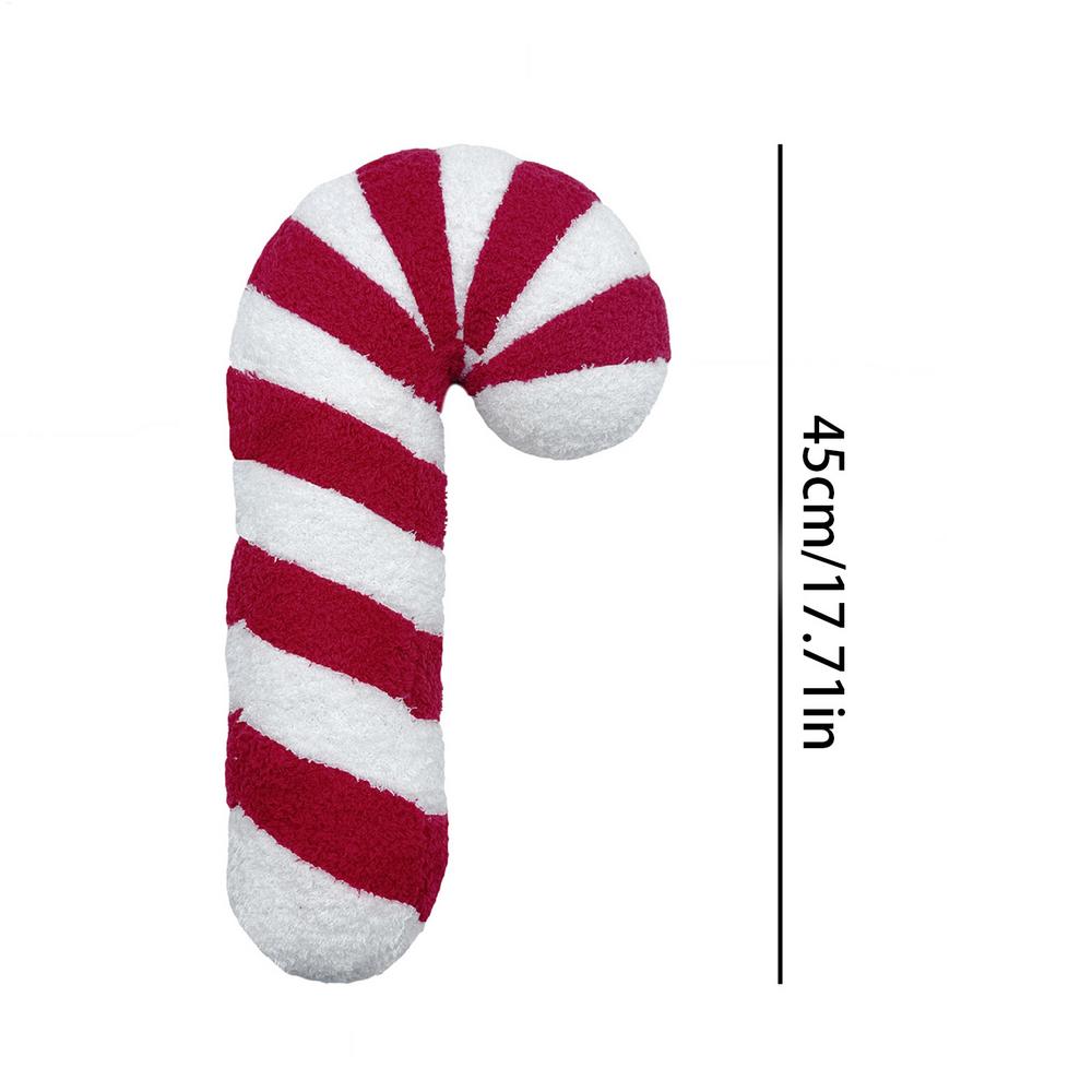 Candy Cane Pillow Christmas Plush Stuffed Candy Cane 17 Inch Plush Toys Throw Pillow Party Supplies Home Decor Couch Cushion 2976₽