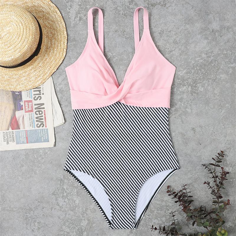 Women Tummy Control Bodysuit Swimwear Costume One Piece Monokini Swimsuit Beach