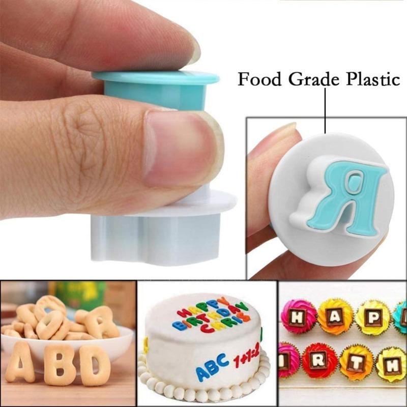 Pastry Mold DIY Fondant Cookie Cutter Embosser and Cake Decorating Tool Kit for Creating Delicious Cookies and Pastries At Home