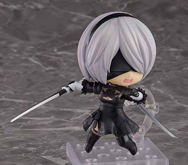 Nendoroid NieR Automata 2B 2 Type Plastic Painted Movable Figure Reissue SE36790 [YoRHa No. B] Non-scale