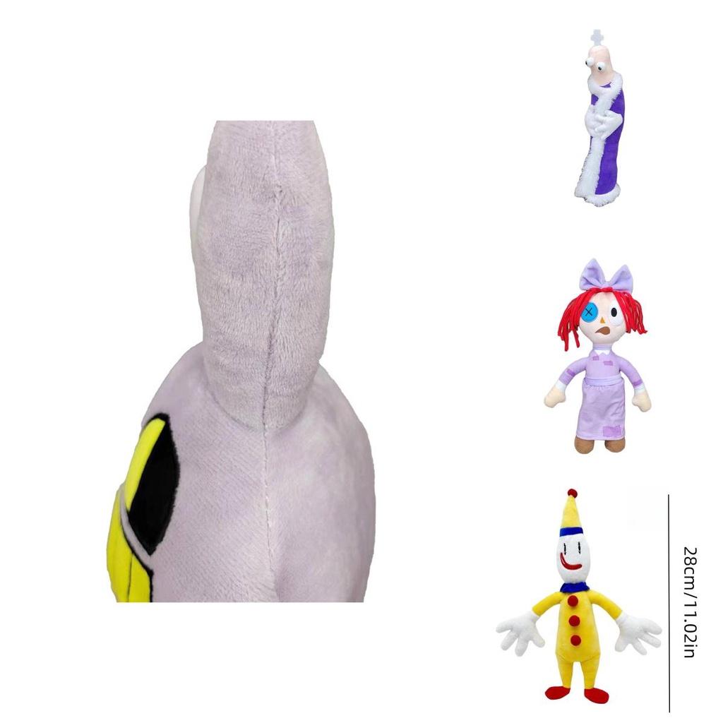 Der Erstaunliche Digitale Zirkus Plüschtier Entzücker Hase Stofftier Clown Anpassbares Design