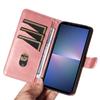 For Sony Xperia 1 VI 10 VI Emboss Lines Cards Solt Wallet Book Flip Leather Case for Xperia 10 1 VI 2024 10v 5v 1 IV Shockproof Holster Phone Bags