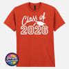 Class of 2026 TShirt Graduation Gift Leavers Tee Graduate School College Top