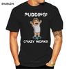 Pudding Crazy Works Yeahhh Supernatural Funny Black TShirt S3Xl Classic Custom Design Tee Shirt