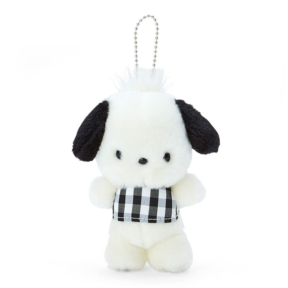 Sanrio Pochacco Posing Mascot Holder 870951 (Check Design)