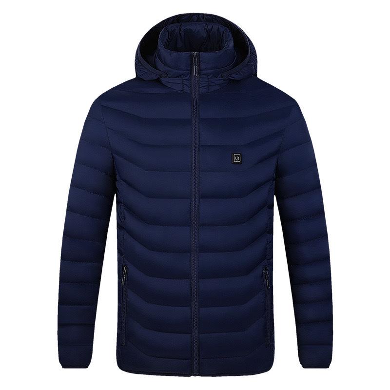 Smart Heated Cotton Jacket - Cold-Proof, Temperature-Controlled