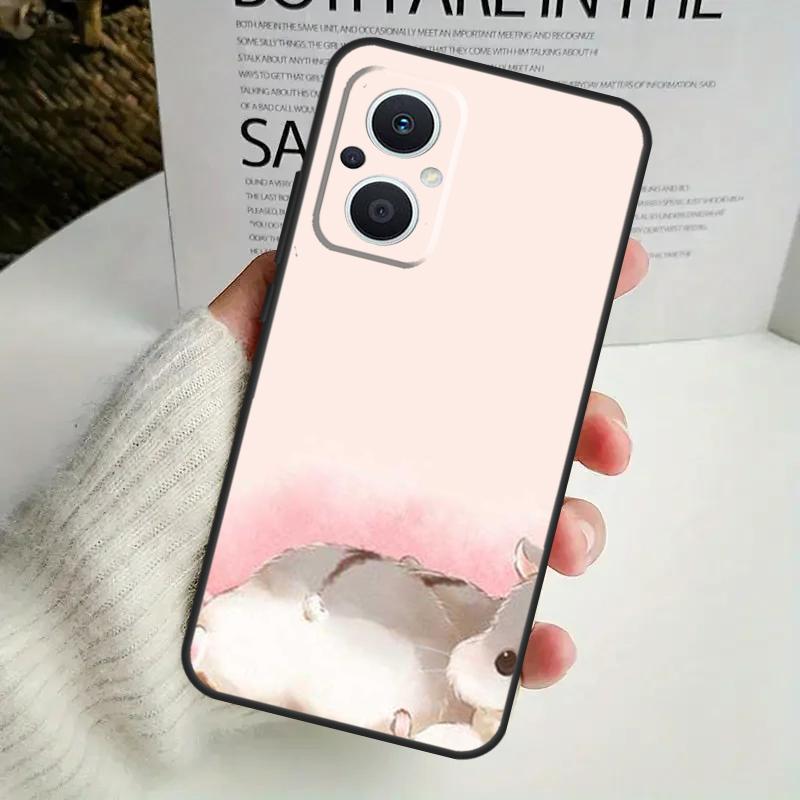 

Чехол с хомяками для OPPO Reno 12F 13F 14F 10 11 12 13 14 Pro 8T 7 8 Lite OPPO Find X6 X5 X8 X9 Pro OPPO Reno12 F