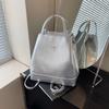 Solid Color Arc PU High Quality Shoulder Bag Zipper Versatile Fashion Bag Soft Simple Fashion Feminine Crossbody Bag