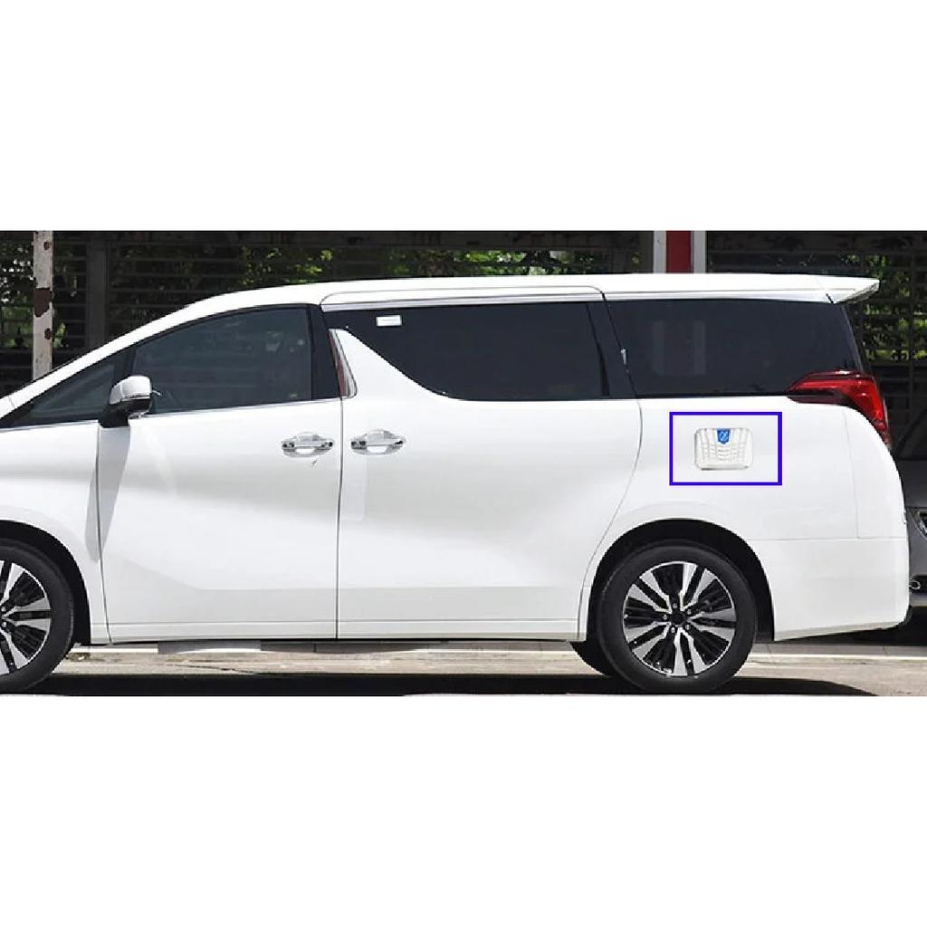 For 2015- Toyota Alphard Vellfire AH30 Car Accessories ABS fuel tank cap cover car-styling trim oil fuel cap protective