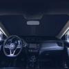 Silver Coated Double Ring Front Windshield Sunshade - Titanium Heat Insulation, Anti-UV, Aluminum Foil Sun Blocker.