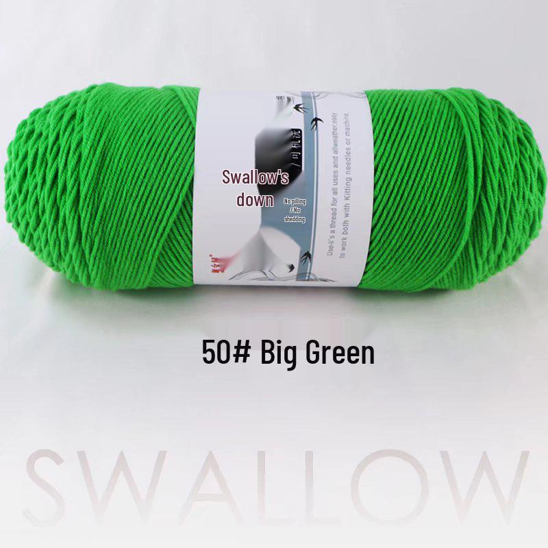Large Skein 5-Ply Milk Cotton Yarn: Luxurious Plush for Doll Making & Seat Cushions, Available in 80 Colors
