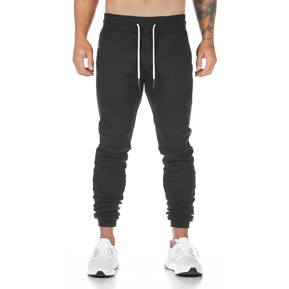 

Casual New European and American Sports Trousers Men s Cotton Fitness Trousers Running Training Pants Wholesale Factory M
