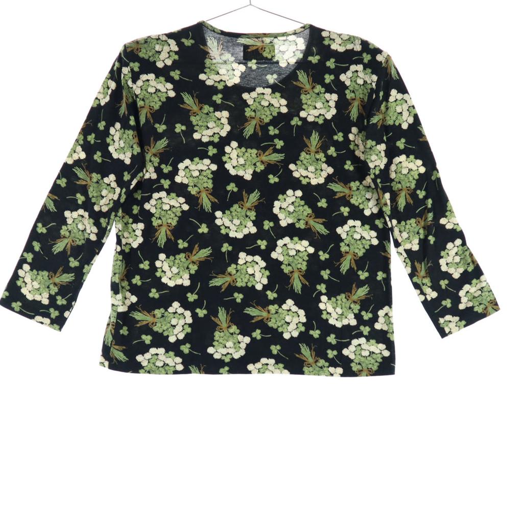 Beauty products PINK HOUSE Logo print Long sleeve T-shirt Floral Women Used