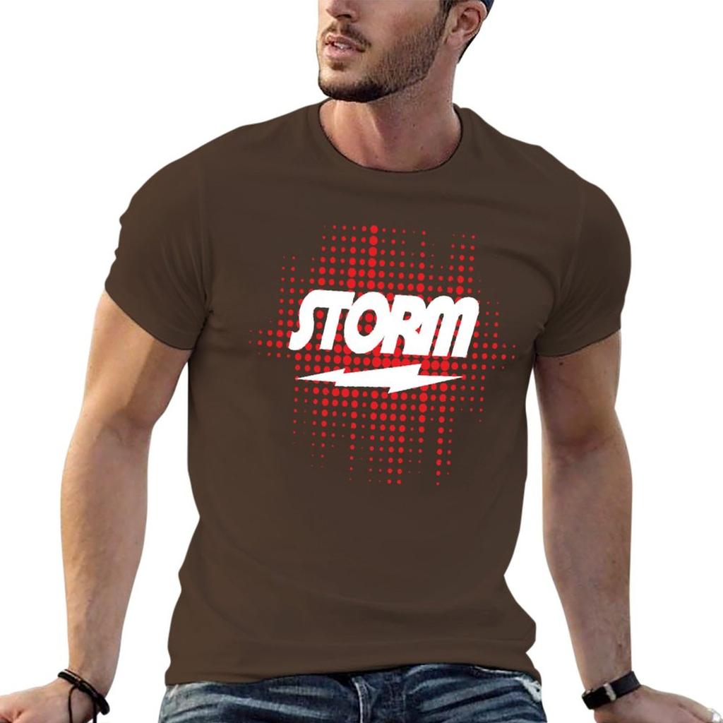 Nowy T-shirt Storm Bowling Krótki t-shirt Bluzka t-shirt dla mężczyzn