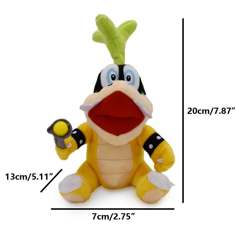 Wendy Lemmy Roy Iggy Morton Ludwig Larry Plüschtiere 7 Stil Peluche Stofftierpuppe Geschenk, Cartoon oder Sammlergeschenk, Weich