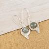 Attractive Labradorite 925 Sterling Silver Earrings, Handmade Decent Jewelry, Bohemian Gemstone Earrings For Engagement Gifts