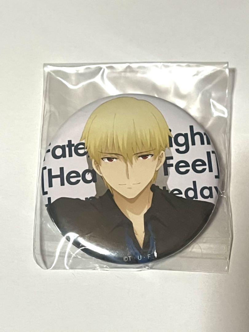 

[USED] Fate/stay night HF White Day Can Badge Gilgamesh
