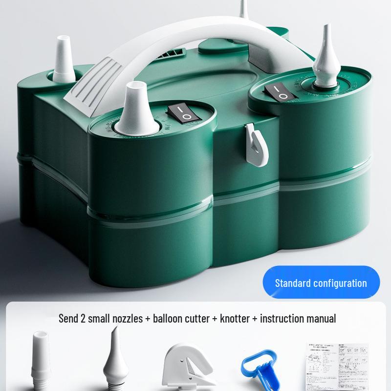 Automatic Electric Balloon Inflator Pump - Dual Mode: Manual & Electronic - Free Shipping