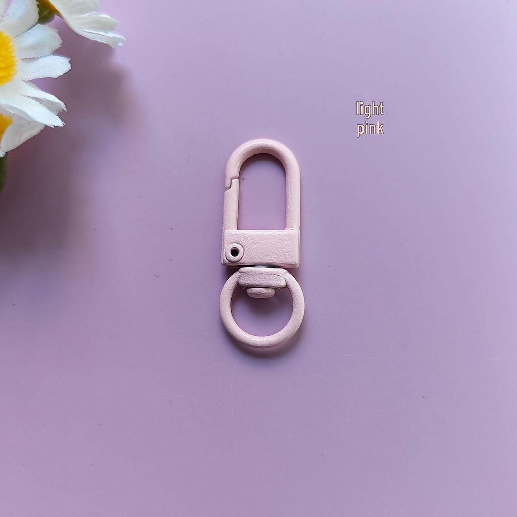 Bunte DIY Schlüsselanhänger-Accessoires: Kleine 3-Punkt Candy Color Hundeschnalle für Schmuck, Handtaschen und Puppenaufhängung