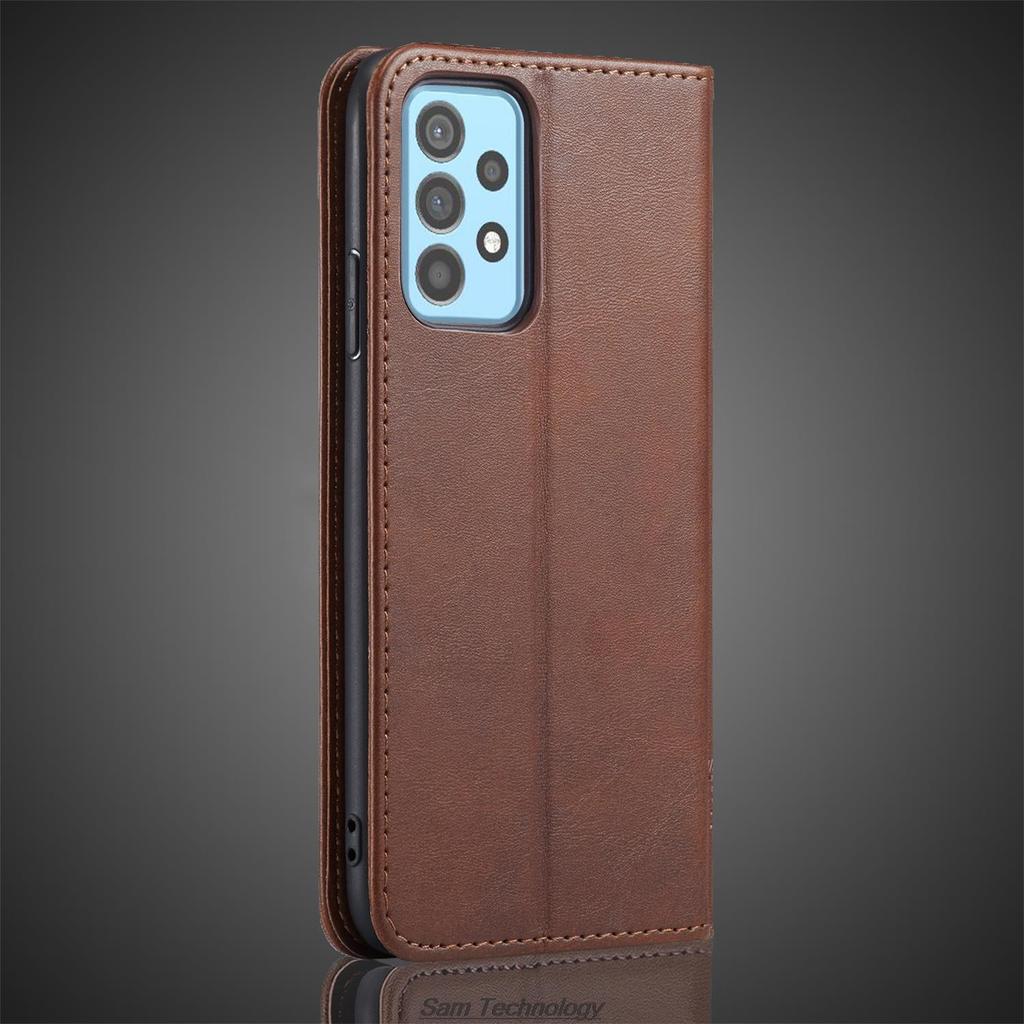 Capa de couro com atração magnética para Samsung Galaxy A52 / A 52 A52s 5G, capa tipo carteira, capa tipo carteira, capa tipo carteira