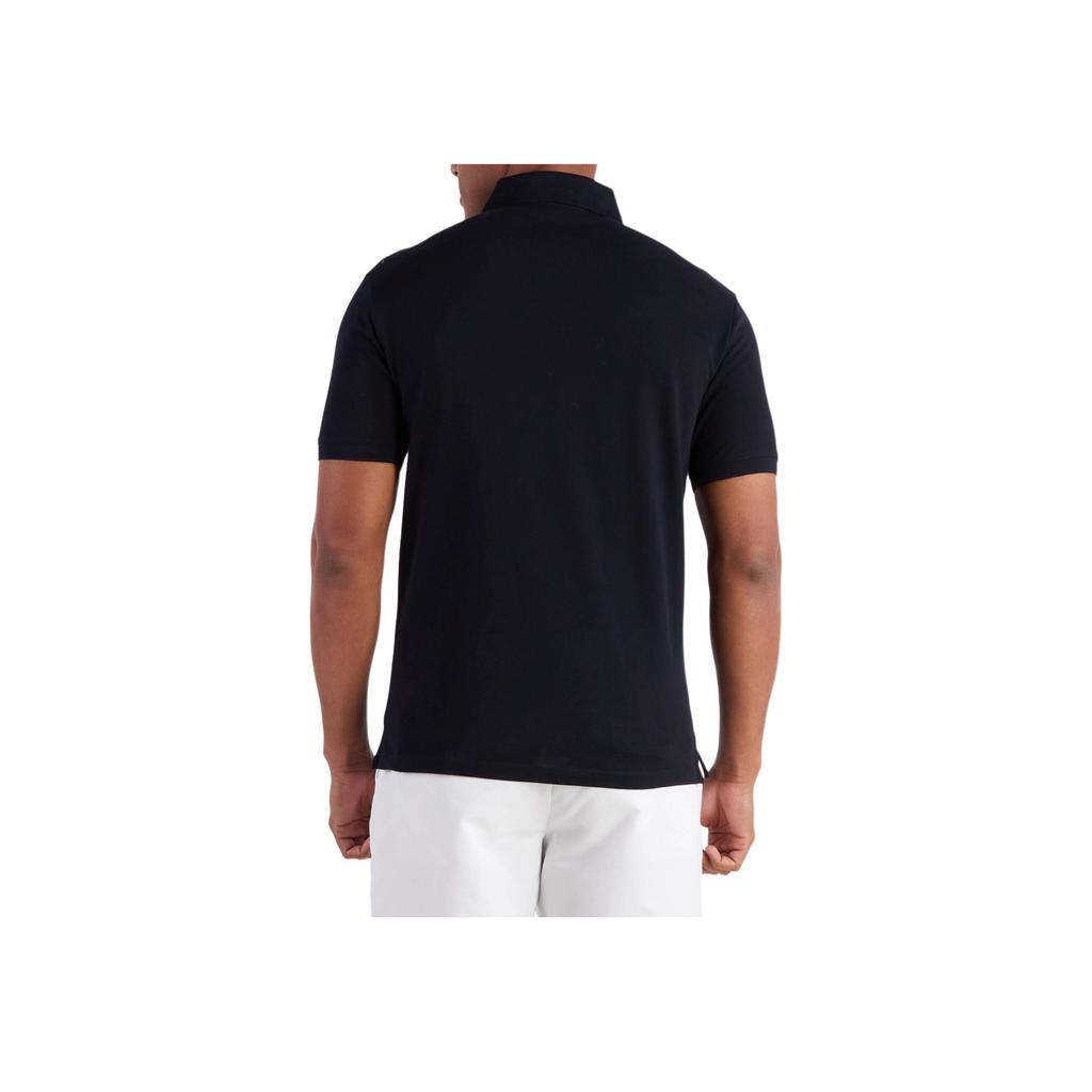 Emporio Armani Embroidered Casual Sports Short Sleeve Polo Shirt Men Tops Navy-Blue 3R1F78-1JTKZ-0920