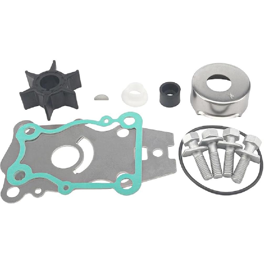 68D-WG078-00 Water Pump Impeller Kit For Yamaha Outboard 2/4 Stroke 4 5 HP Engines 67D-WG078-00-00 6E0-W0078-02-00