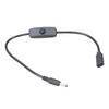 Type C Female To 3.5mmx1.35mm Power Charging Cable with Switching for Router Camera Fan LED Light Security Camera Accessory