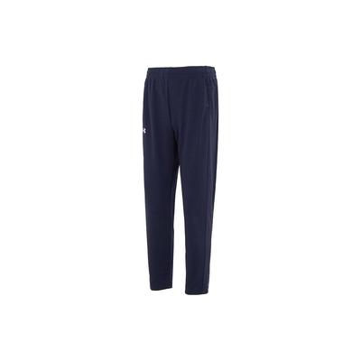 Breathable Knitted Sports Pants With Logo Print Men Bottoms Navy 23600703-409