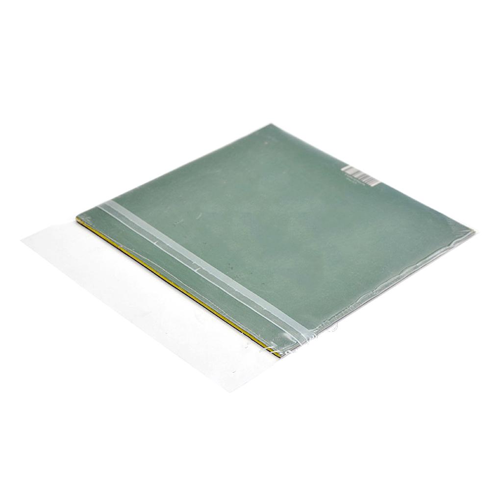 50 Stück/Set OPP Gel Schallplatten Schutzhüllen Selbstklebende Tasche für 7 Zoll Vinyl Schallplatten Plattenspieler Zubehör