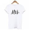 Königin König Partner T-Shirt MR MRS Buchstabenaufdruck Paar T-Shirt Sommermode Damen T-Shirt Lässige O-Ausschnitt Oberteile Liebhaber T-Shirt