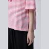 Benetong Striped Slub Short Sleeve T-Shirt_Batse2631Pk