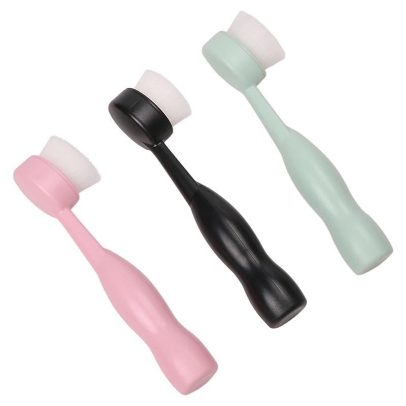 Abs Facial Brush Deep Cleanser Blackhead Pore Exfoliating Facial Massage Brush Portable Facial Skin Wash Tools
