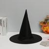 Decorative Dress Party Children Gift Cosplay Black Wizard Cap Costume Headwear Halloween Witch Hat