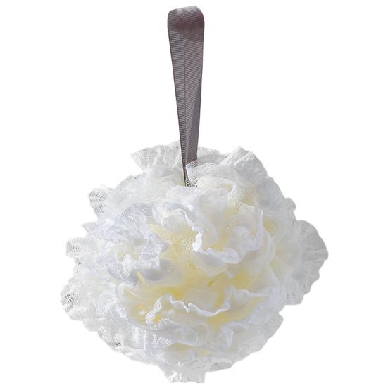 Shower Sponge Highly Absorbent Super Soft Nylon Shower Bath Sponge Shower Exfoliating Scrubber Bathroom Supplies