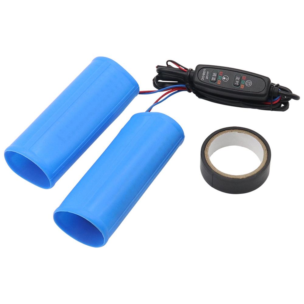 12V Silicone Heating Hand Grip Cover with Three-gear Temperature Control and Timer Switch